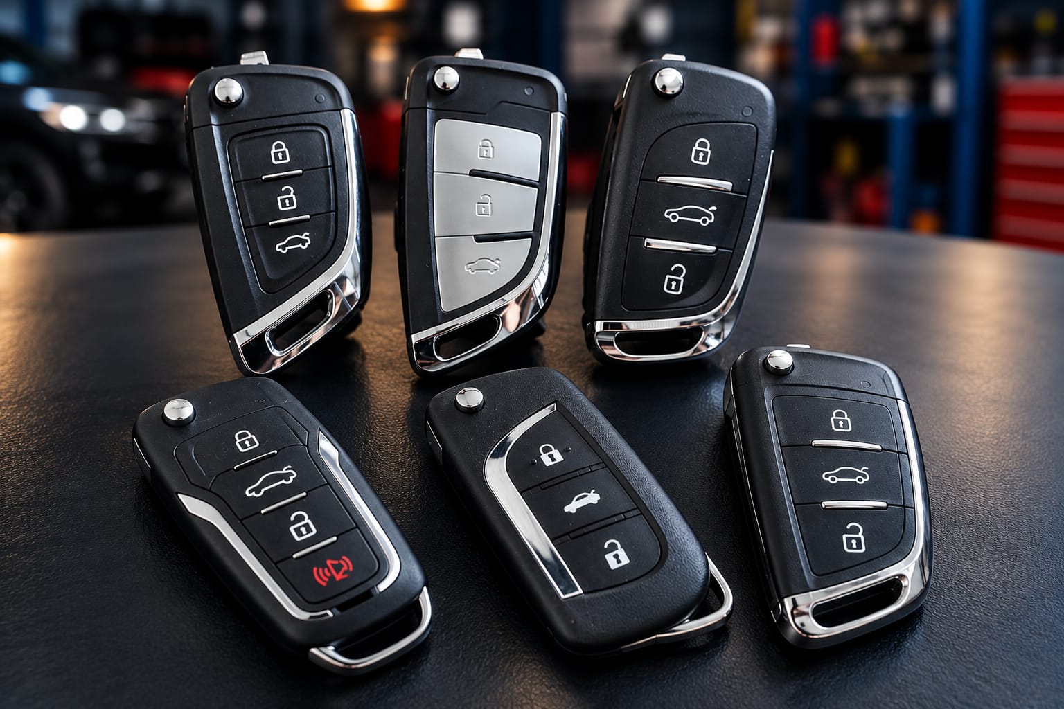 Chaves automotivas codificadas pela Auto Elétrica do Kelvin